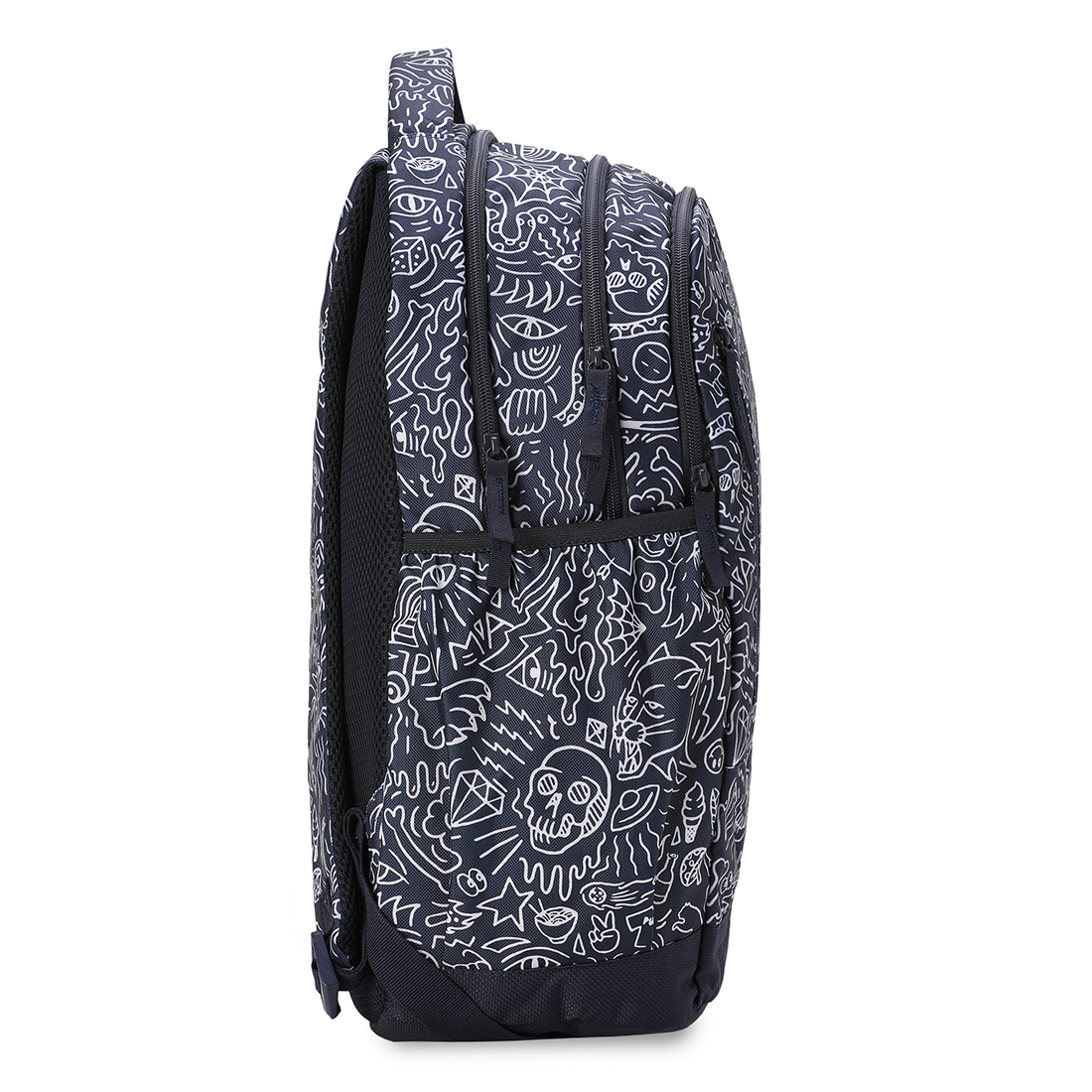 PUMA Unisex Printed Blue Backpack